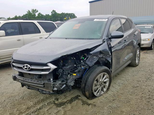 KM8J23A48HU538365 - 2017 HYUNDAI TUCSON SE GRAY photo 2