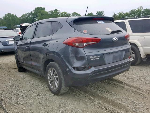 KM8J23A48HU538365 - 2017 HYUNDAI TUCSON SE GRAY photo 3