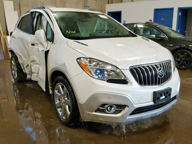 KL4CJDSB4DB176442 - 2013 BUICK ENCORE PRE WHITE photo 1