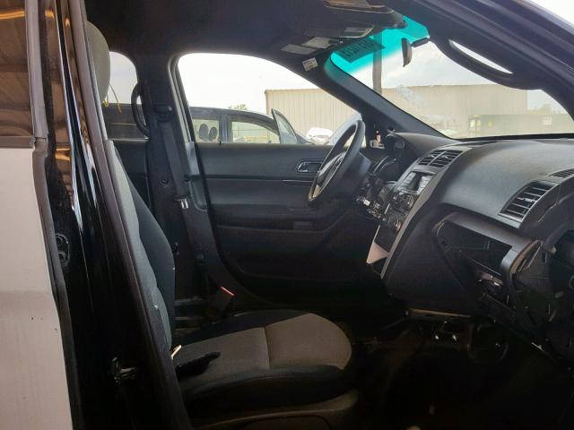 1FM5K8AR7EGC13954 - 2014 FORD EXPLORER P TWO TONE photo 5