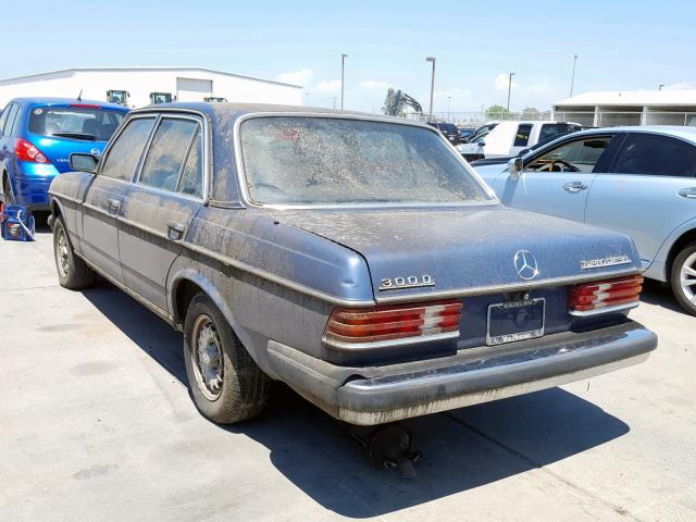 WDBAB33A4EA132411 - 1984 MERCEDES-BENZ 300 DT BLUE photo 3