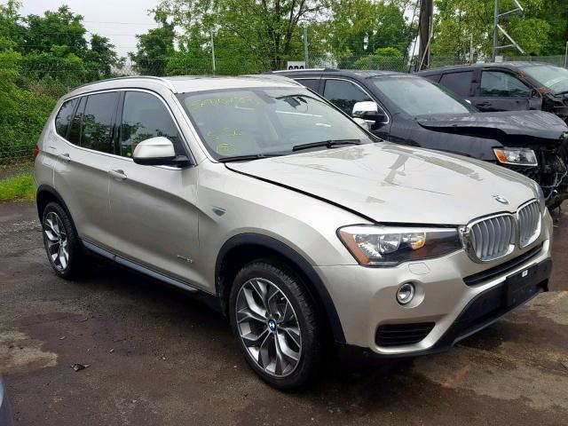5UXWX9C30H0W74532 - 2017 BMW X3 XDRIVE2 SILVER photo 1