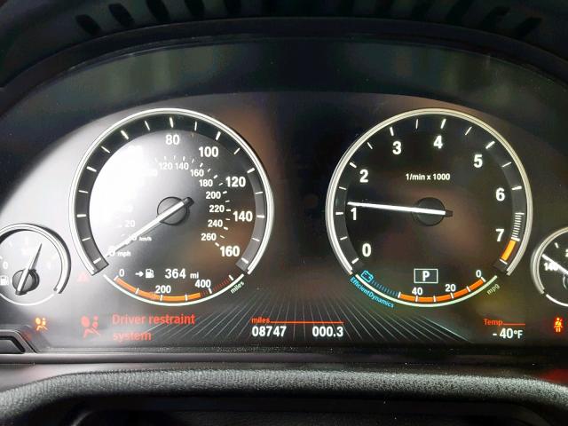 5UXWX9C30H0W74532 - 2017 BMW X3 XDRIVE2 SILVER photo 8