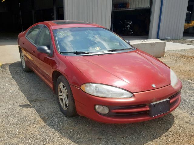 2B3HD56U2YH347045 - 2000 DODGE INTREPID E BURGUNDY photo 1