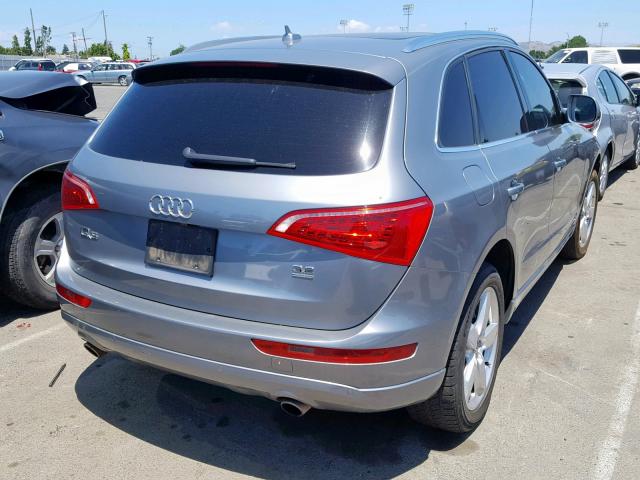 WA1VKAFP4AA079818 - 2010 AUDI Q5 PRESTIG GRAY photo 4