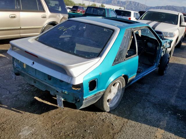 1FACP42D1PF175046 - 1993 FORD MUSTANG CO GREEN photo 4