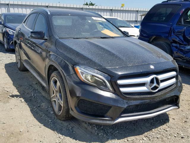 WDCTG4EB1FJ166695 - 2015 MERCEDES-BENZ GLA 250 BLACK photo 1