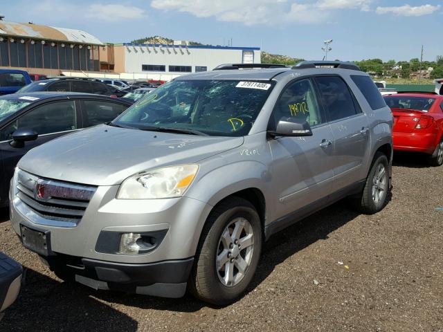 5GZEV23788J202844 - 2008 SATURN OUTLOOK XR SILVER photo 9