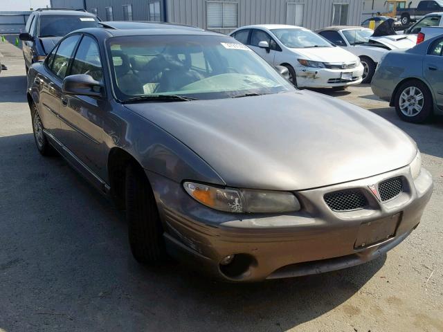1G2WP52KXYF176617 - 2000 PONTIAC GRAND PRIX BROWN photo 1