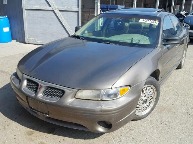 1G2WP52KXYF176617 - 2000 PONTIAC GRAND PRIX BROWN photo 2