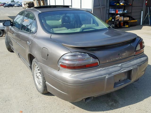 1G2WP52KXYF176617 - 2000 PONTIAC GRAND PRIX BROWN photo 3