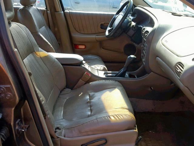 1G2WP52KXYF176617 - 2000 PONTIAC GRAND PRIX BROWN photo 5
