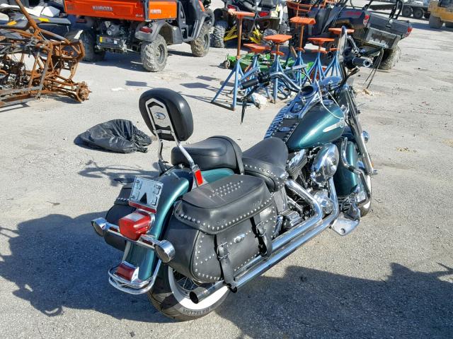 1HD1BWB382Y043643 - 2002 HARLEY-DAVIDSON FLSTCI GREEN photo 4