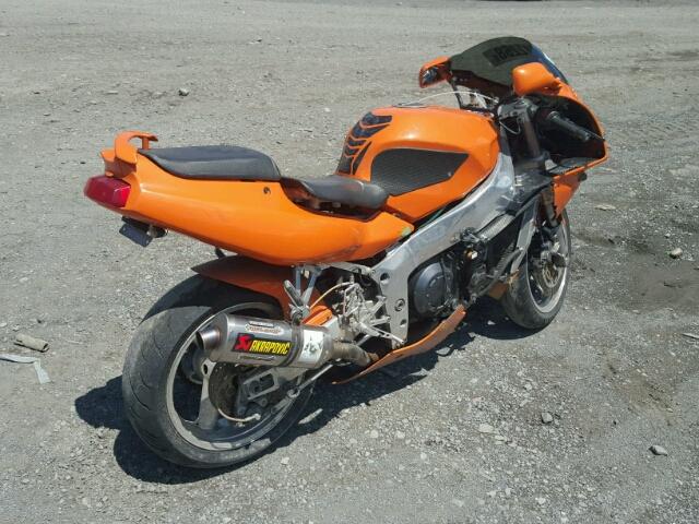 JKAZXDL10RA023357 - 1994 KAWASAKI ZX750 L ORANGE photo 4