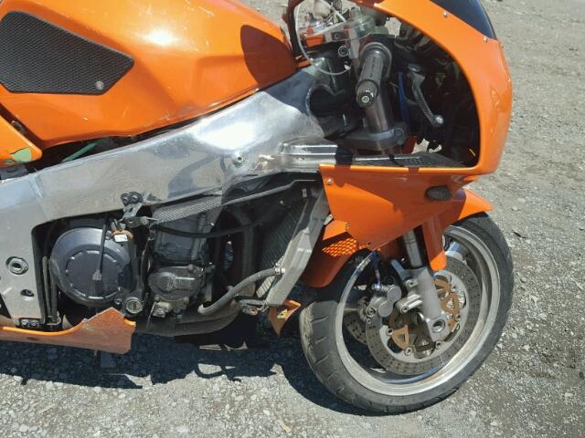 JKAZXDL10RA023357 - 1994 KAWASAKI ZX750 L ORANGE photo 9