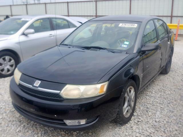 1G8AK52F63Z101499 - 2003 SATURN ION LEVEL BLACK photo 2