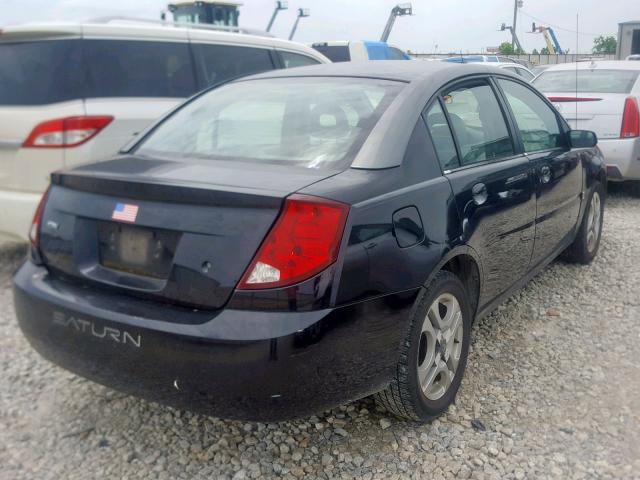 1G8AK52F63Z101499 - 2003 SATURN ION LEVEL BLACK photo 4