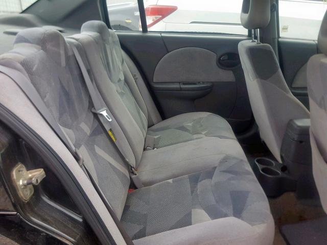 1G8AK52F63Z101499 - 2003 SATURN ION LEVEL BLACK photo 6