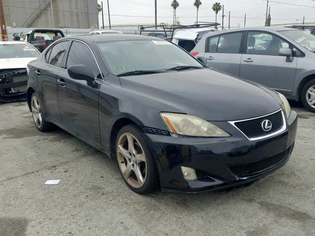 JTHCK262875008189 - 2007 LEXUS IS 250 BLACK photo 1