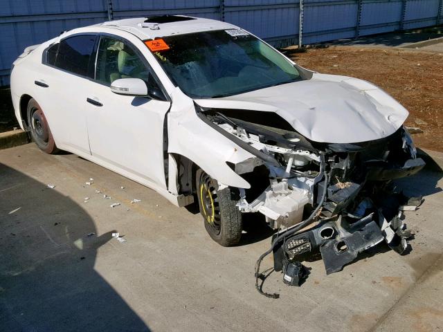 1N4AA5AP4CC867663 - 2012 NISSAN MAXIMA S WHITE photo 1