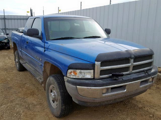 3B7KF22Z8WG221901 - 1998 DODGE RAM 2500 BLUE photo 1