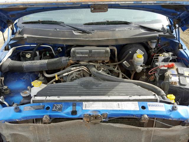 3B7KF22Z8WG221901 - 1998 DODGE RAM 2500 BLUE photo 7