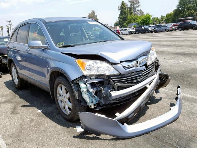 JHLRE387X7C068703 - 2007 HONDA CR-V EXL BLUE photo 1