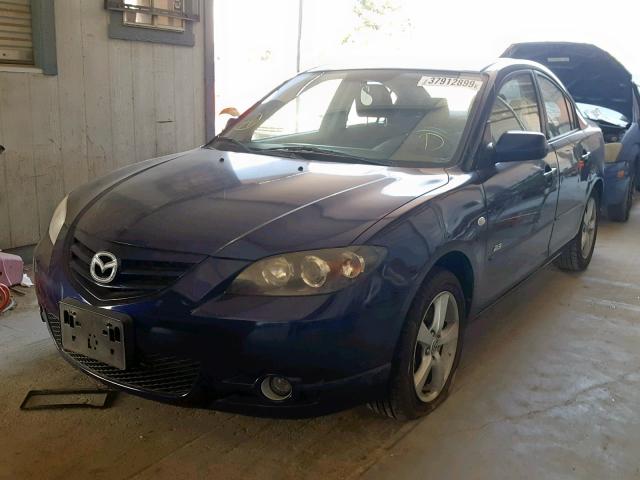 JM1BK324661426167 - 2006 MAZDA 3 S BLUE photo 2