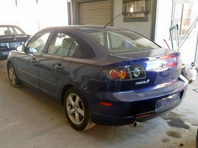 JM1BK324661426167 - 2006 MAZDA 3 S BLUE photo 3