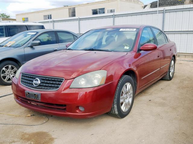 1N4AL11D46N302640 - 2006 NISSAN ALTIMA S RED photo 2