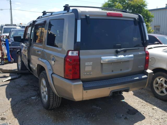 1J8HG58296C127833 - 2006 JEEP COMMANDER GOLD photo 3