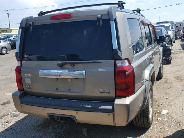 1J8HG58296C127833 - 2006 JEEP COMMANDER GOLD photo 4