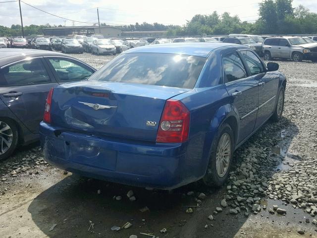 2C3KA43DX9H614787 - 2009 CHRYSLER 300 LX BLUE photo 4