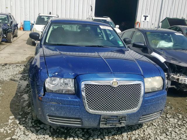 2C3KA43DX9H614787 - 2009 CHRYSLER 300 LX BLUE photo 9