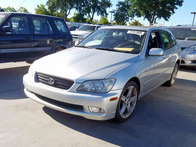 JTHED192830074404 - 2003 LEXUS IS 300 SPO SILVER photo 2