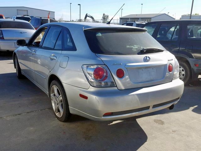 JTHED192830074404 - 2003 LEXUS IS 300 SPO SILVER photo 3