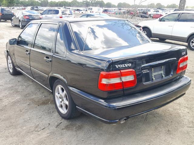 YV1LS55A3X1565637 - 1999 VOLVO S70 BLACK photo 3