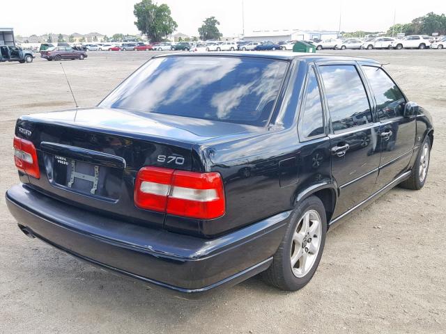 YV1LS55A3X1565637 - 1999 VOLVO S70 BLACK photo 4