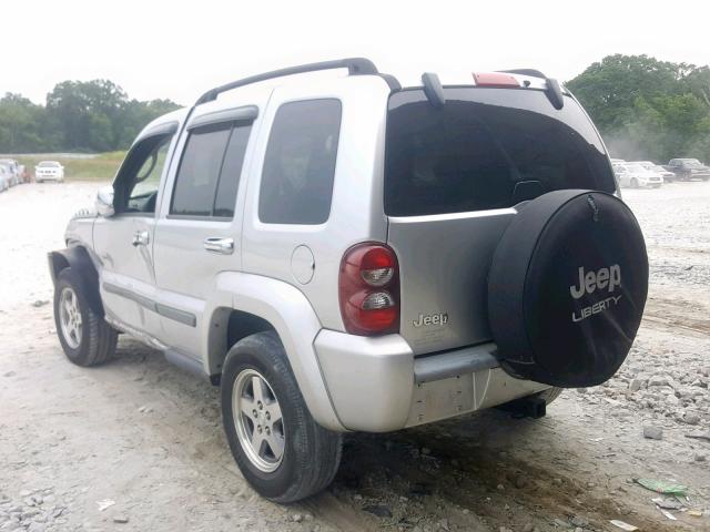 1J4GK38K35W685609 - 2005 JEEP LIBERTY RE SILVER photo 3