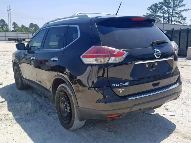 5N1AT2MN0GC883129 - 2016 NISSAN ROGUE S BLACK photo 3