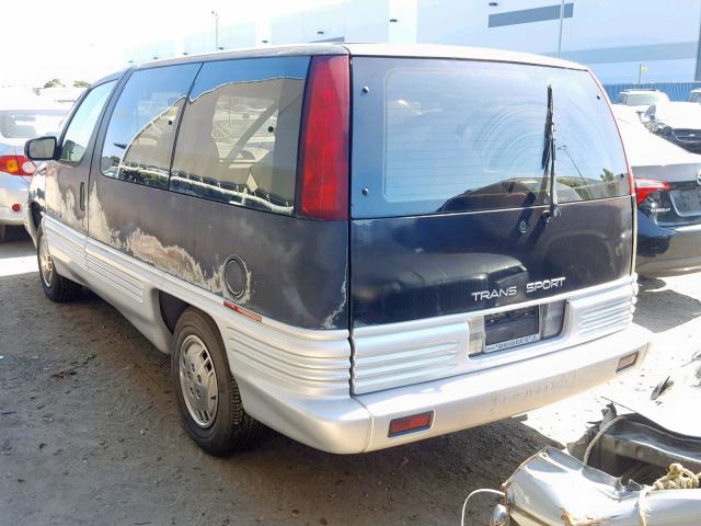 1GMCU06D4LT239903 - 1990 PONTIAC TRANS SPOR BLACK photo 3