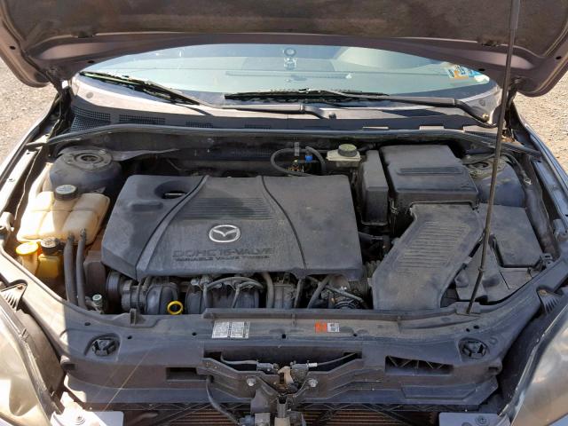 JM1BK343651329411 - 2005 MAZDA 3 HATCHBAC GRAY photo 7