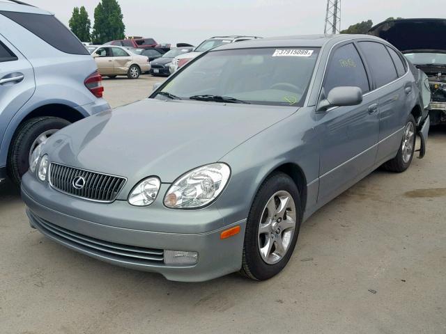 JT8BD69S010138321 - 2001 LEXUS GS 300 GREEN photo 2