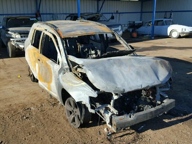 1C4NJDBB3ED842405 - 2014 JEEP COMPASS SP 烧焦的 照片 1