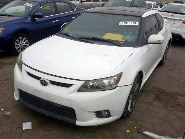 JTKJF5C72B3018485 - 2011 TOYOTA SCION TC თეთრი ფოტო 2