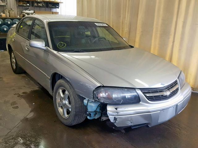 2G1WH55K759266079 - 2005 CHEVROLET IMPALA LS SILVER photo 1