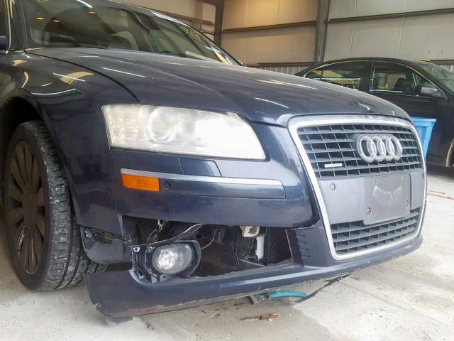 WAUML44E56N007329 - 2006 AUDI A8 L QUATT BLUE photo 9