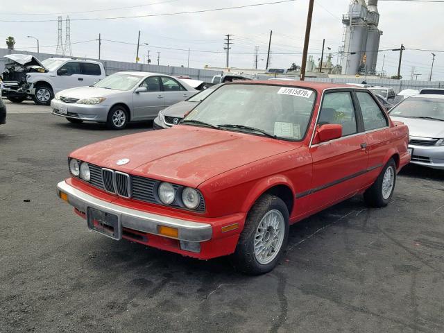 WBAAA1304J8252465 - 1988 BMW 325 IS RED photo 2