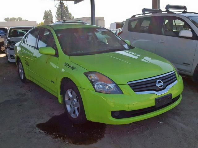 1N4CL21E49C163567 - 2009 NISSAN ALTIMA HYB GREEN photo 1