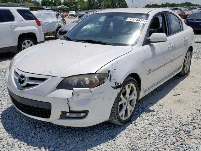 JM1BK323671641296 - 2007 MAZDA 3 S WHITE photo 2